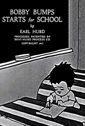 Movie poster for Bobby Bumps Starts for School (1917)