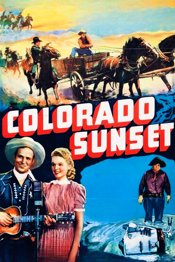 Movie poster for Colorado Sunset (1939)