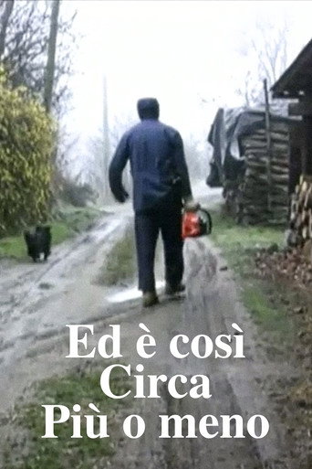 Movie poster for Ed è così. Circa. Più o meno. (2011)
