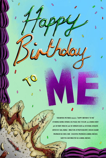 Movie poster for Happy Birthday To Me