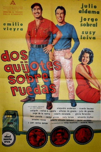 Dos quijotes sobre ruedas poster