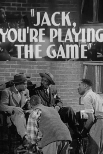 Movie poster for Jack You're Playin' the Game (1941)