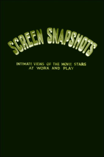 Movie poster for Screen Snapshots (Series 1, No. 20) (1921)