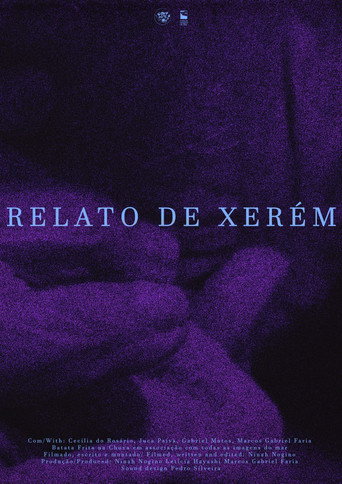 Movie poster for Relato de Xerém