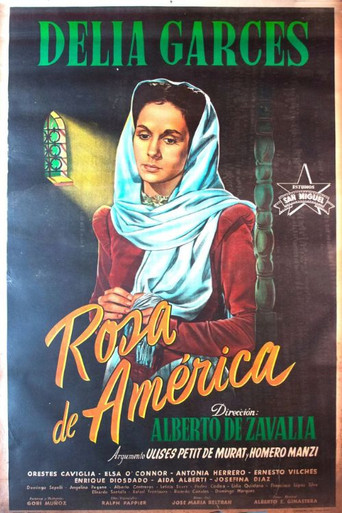 Movie poster for Rosa de América (1946)