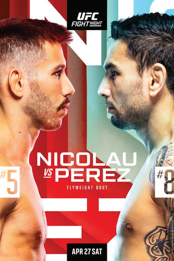 UFC on ESPN 55: Nicolau vs. Perez poster