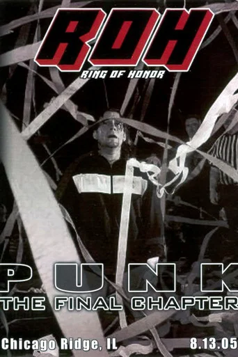 Movie poster for ROH: Punk - The Final Chapter (2005)