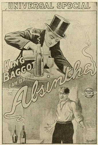 Movie poster for Absinthe (1914)