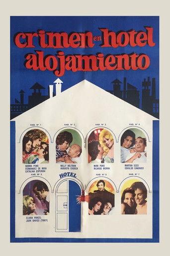 Crimen en el hotel alojamiento poster