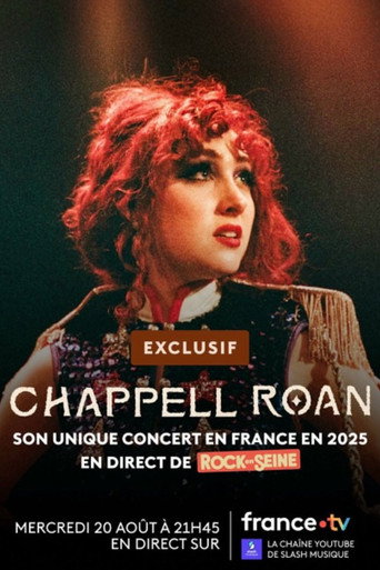 Chappell Roan Live @ Rock en Seine 2025 poster