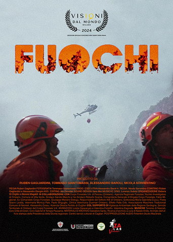 Movie poster for Fuochi (2024)