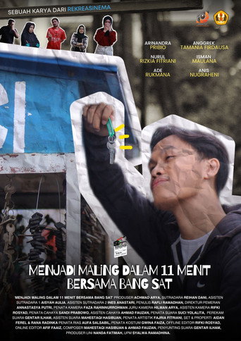 Movie poster for Menjadi Maling Dalam 11 Menit Bersama Bang Sat! (2025)