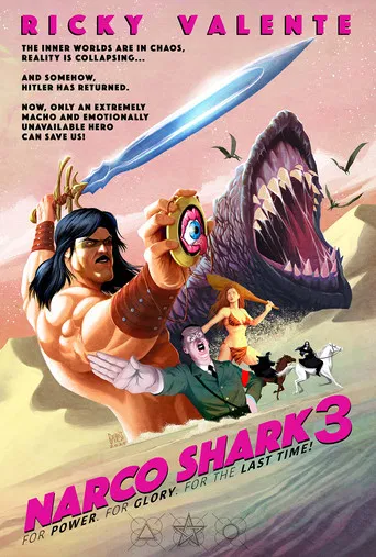 Movie poster for Narco Shark 3 (2028)