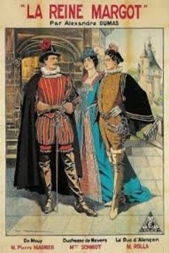 Movie poster for Queen Margot (1910)