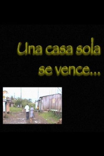 Movie poster for Una casa sola se vence (2004)