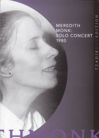 Movie poster for Meredith Monk: Solo Concert 1980 (2013)