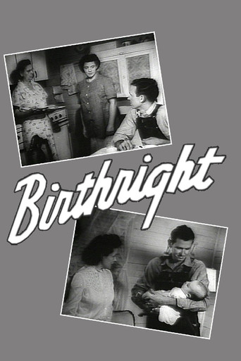 Movie poster for Birthright (1951)