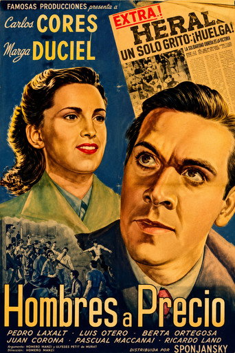 Movie poster for Hombres a precio (1950)
