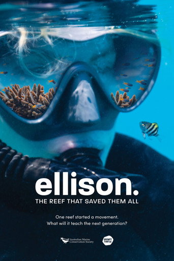 Movie poster for Ellison. The Reef That Saved Them All (2026)