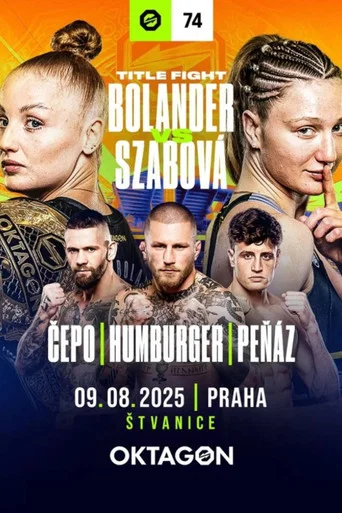 Movie poster for OKTAGON 74: Bolander vs. Szabová (2025)