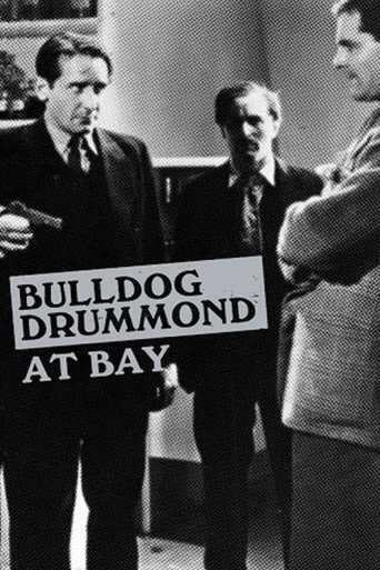 Movie poster for Bulldog Drummond at Bay (1937)