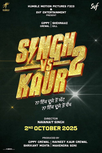 Movie poster for Singh vs Kaur 2 (2026)