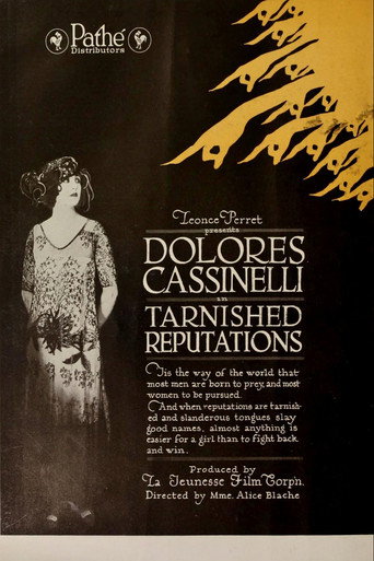 Movie poster for Tarnished Reputations (1920)
