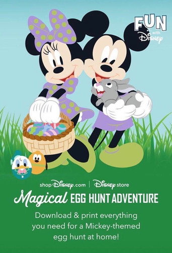 Movie poster for The Great Disney Easter Egg Hunt (2015)