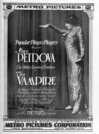 Movie poster for The Vampire (1915)