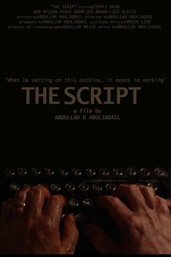Movie poster for The Script (2019)
