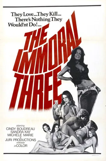 Movie poster for The Immoral Three (1975)