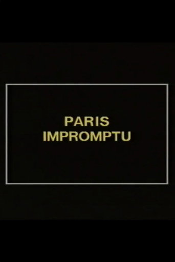 Movie poster for Paris Impromptu