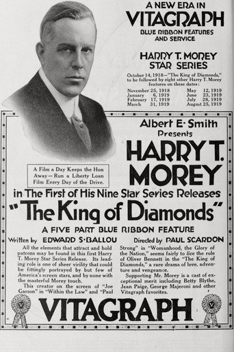 Movie poster for The King of Diamonds (1918)