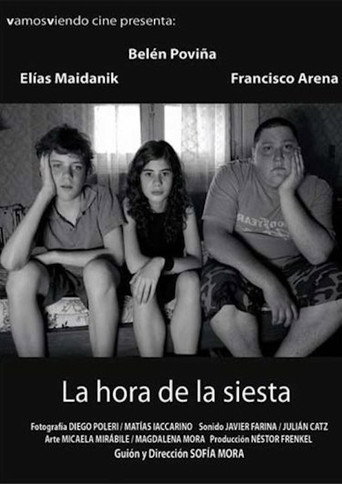 Movie poster for La hora de la siesta (2010)