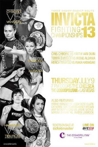 Movie poster for Invicta FC 13: Cyborg vs. Van Duin (2015)