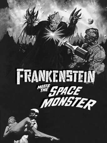 Movie poster for Frankenstein Meets the Space Monster (1965)