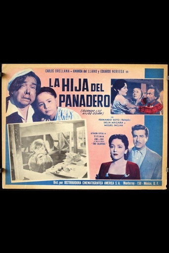 Movie poster for La hija del panadero (1949)