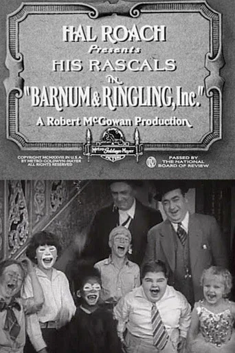 Movie poster for Barnum & Ringling, Inc. (1928)
