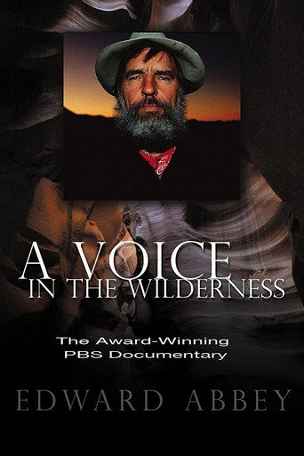 Movie poster for Edward Abbey: A Voice in the Wilderness (1993)
