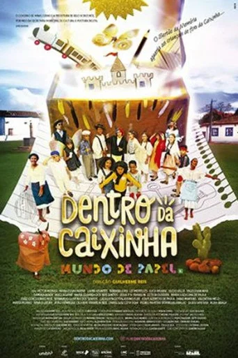 Movie poster for Dentro da Caixinha – Mundo de Papel (2025)