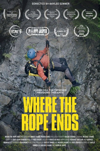 Movie poster for Where the Rope Ends (2024)