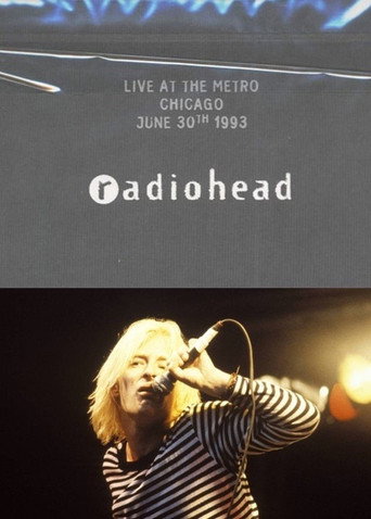 Movie poster for Radiohead: Live at the Metro Chicago 1993 (1993)