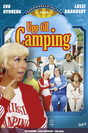 Upp till camping poster