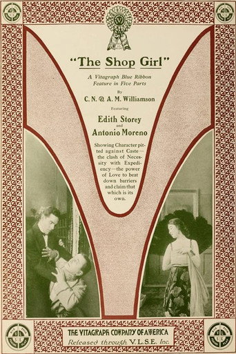 Movie poster for The Shop Girl (1916)