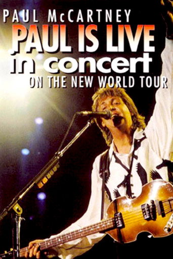Movie poster for Paul is Live in Concert on The New World Tour (1994)