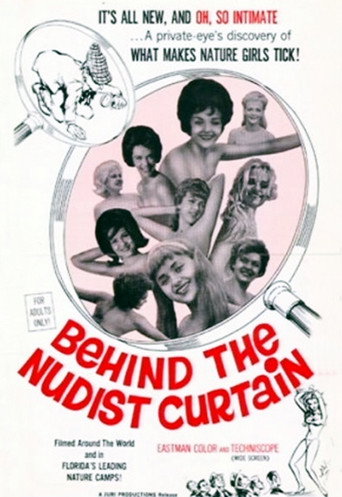 Movie poster for Behind the Nudist Curtain (1964)