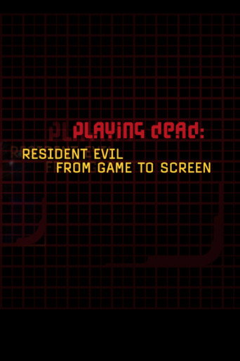 Movie poster for Playing Dead: "Resident Evil" from Game to Screen (2002)