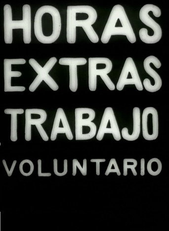 Movie poster for About Extra Hours and Volunteer Work (1973)