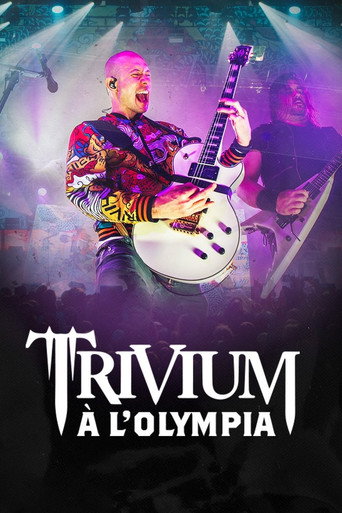 Movie poster for Trivium à l'Olympia (2024)