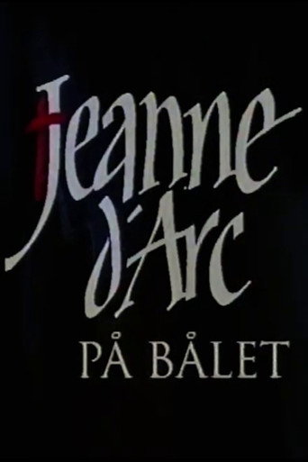 Jeanne d'Arc på bålet poster